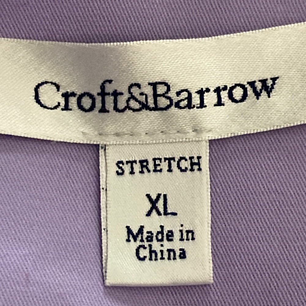 Croft & Barrow Women's Purple Jean Jacket - Picture 3 of 4